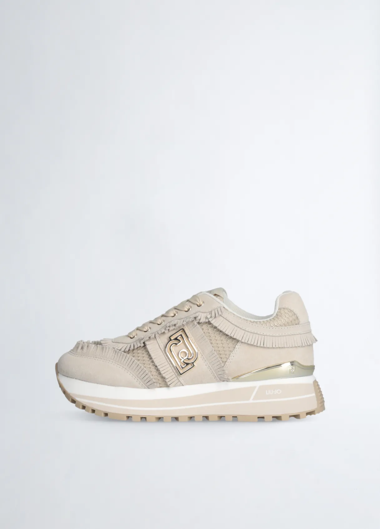 Liu Jo Sneakers compensées avec franges|Femme Sneakers
