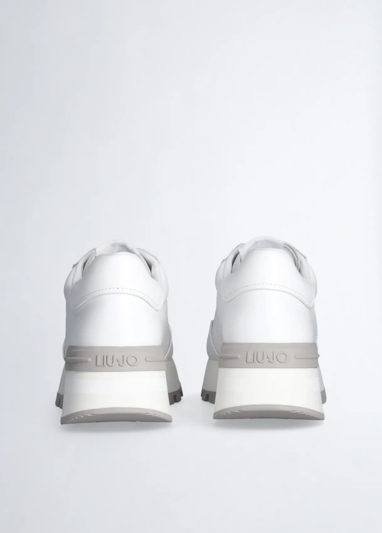 Liu Jo Sneakers en cuir avec logo ajouré|Femme Sneakers
