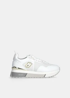 Liu Jo Sneakers en cuir et mesh|Femme Sneakers