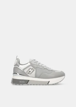 Liu Jo Sneakers en cuir et mesh|Femme Sneakers