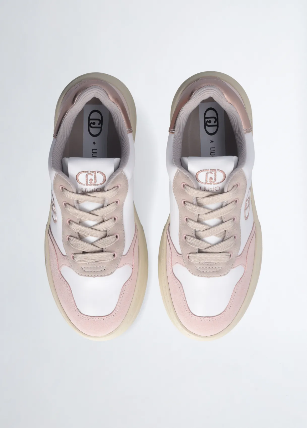 Liu Jo Sneakers en daim et cuir|Femme Sneakers