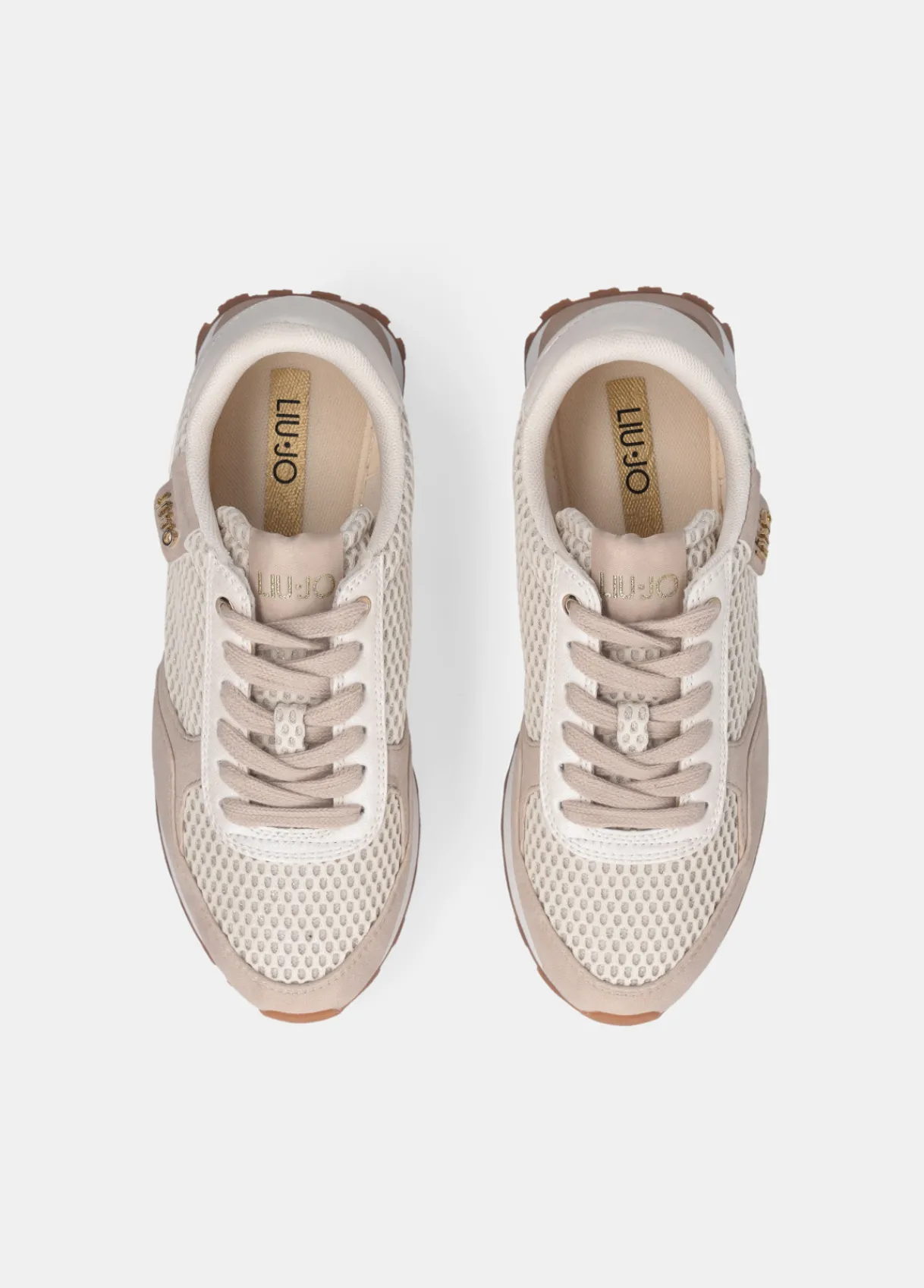 Liu Jo Sneakers en maille filet glittérée|Femme Sneakers