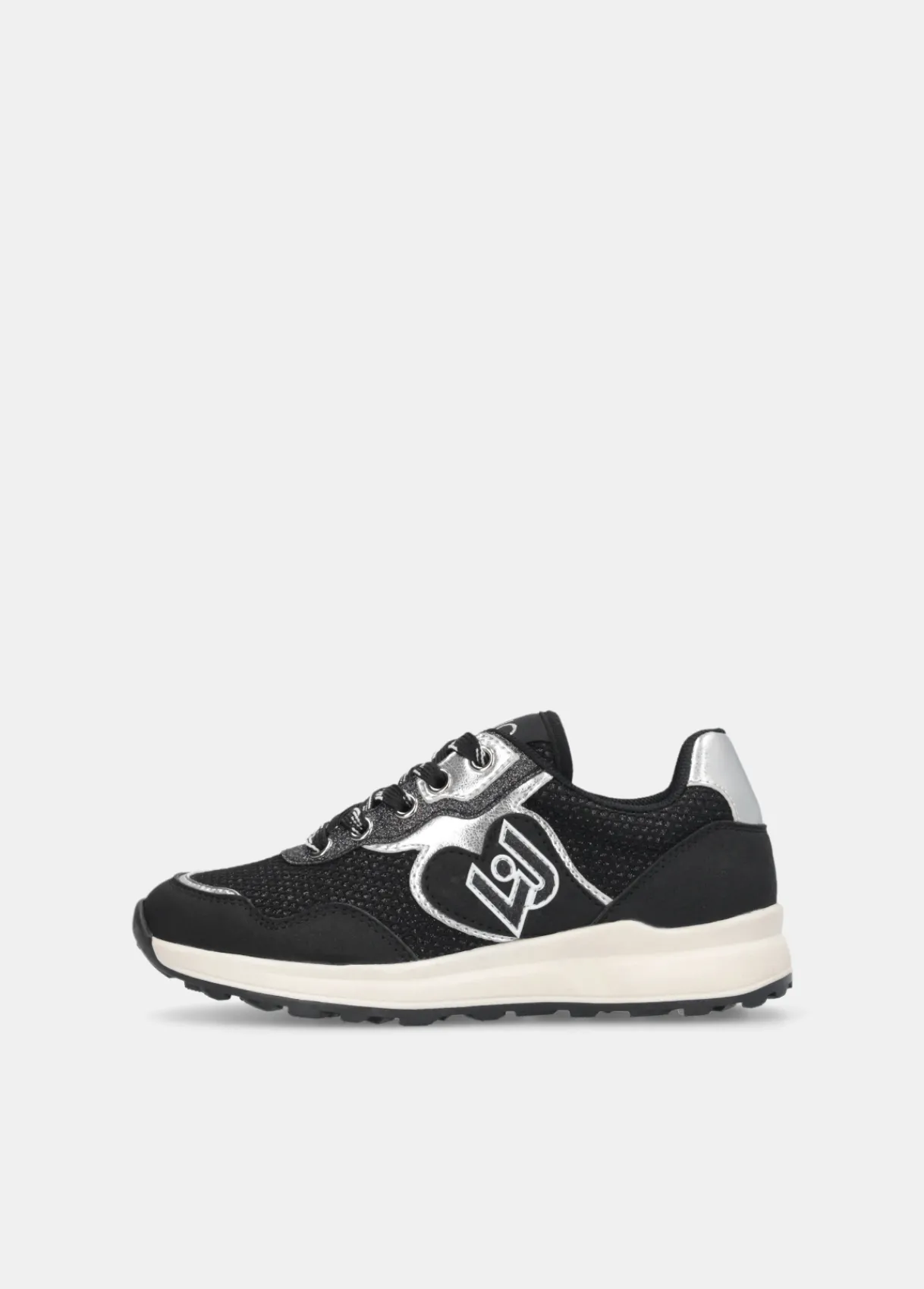 Liu Jo Sneakers en maille filet glittérée|Enfant Chaussures