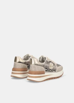 Liu Jo Sneakers en python avec strass|Femme Sneakers