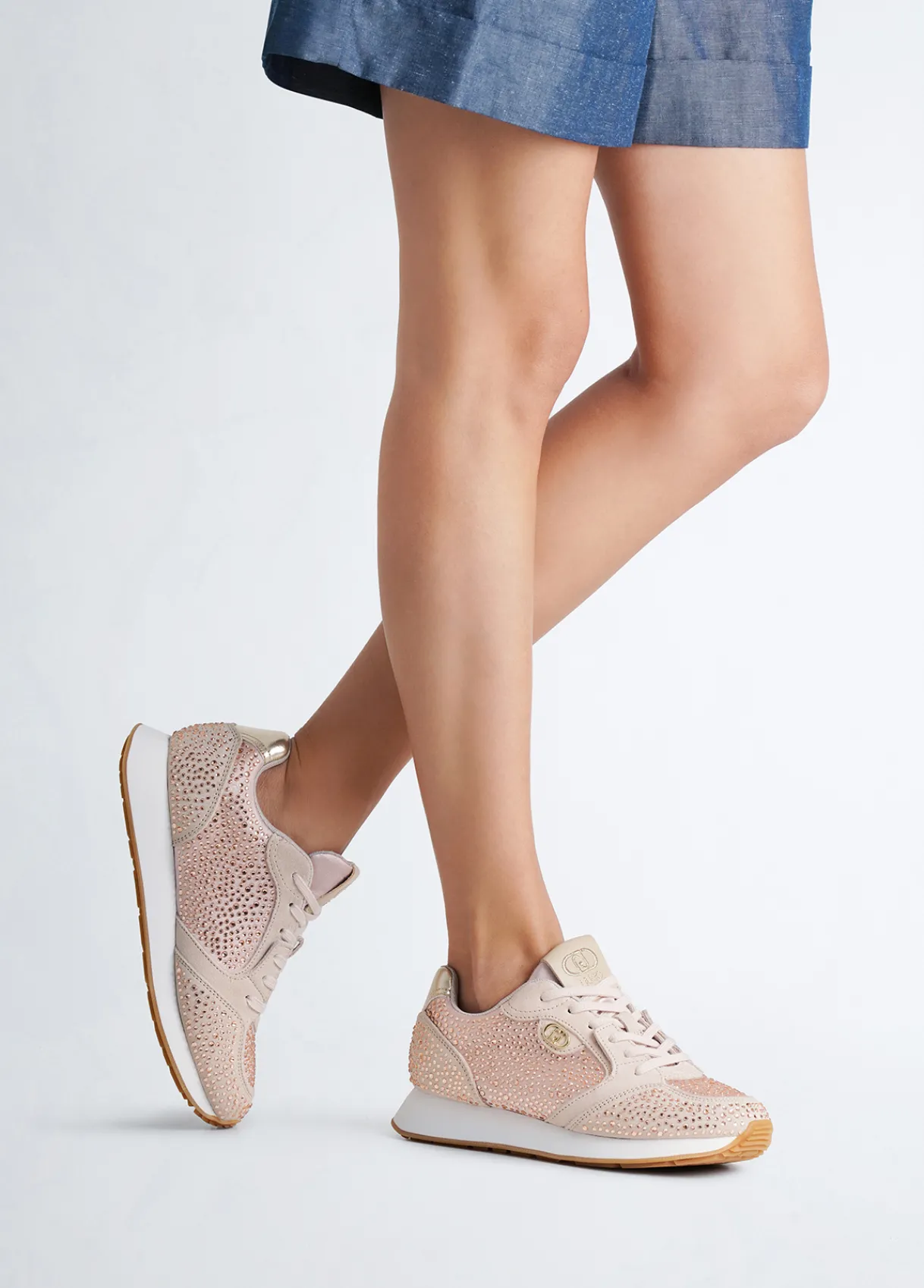 Liu Jo Sneakers entièrement strassées|Femme Sneakers