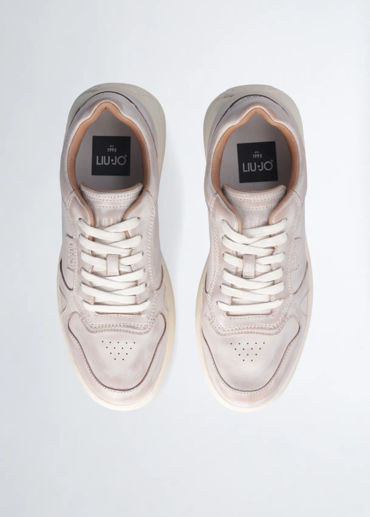 Liu Jo Sneakers homme en cuir délavé|Homme Baskets