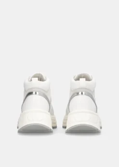 Liu Jo Sneakers mi-hautes en mesh glittéré|Femme Sneakers