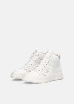 Liu Jo Sneakers modèle basket en cuir|Femme Sneakers