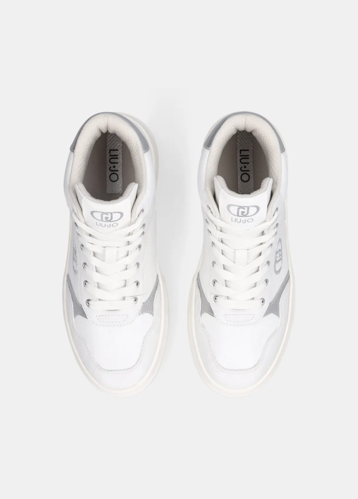 Liu Jo Sneakers modèle basket en cuir|Femme Sneakers