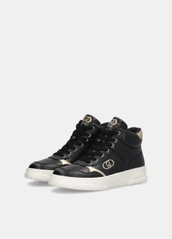 Liu Jo Sneakers modèle basket en cuir|Femme Sneakers
