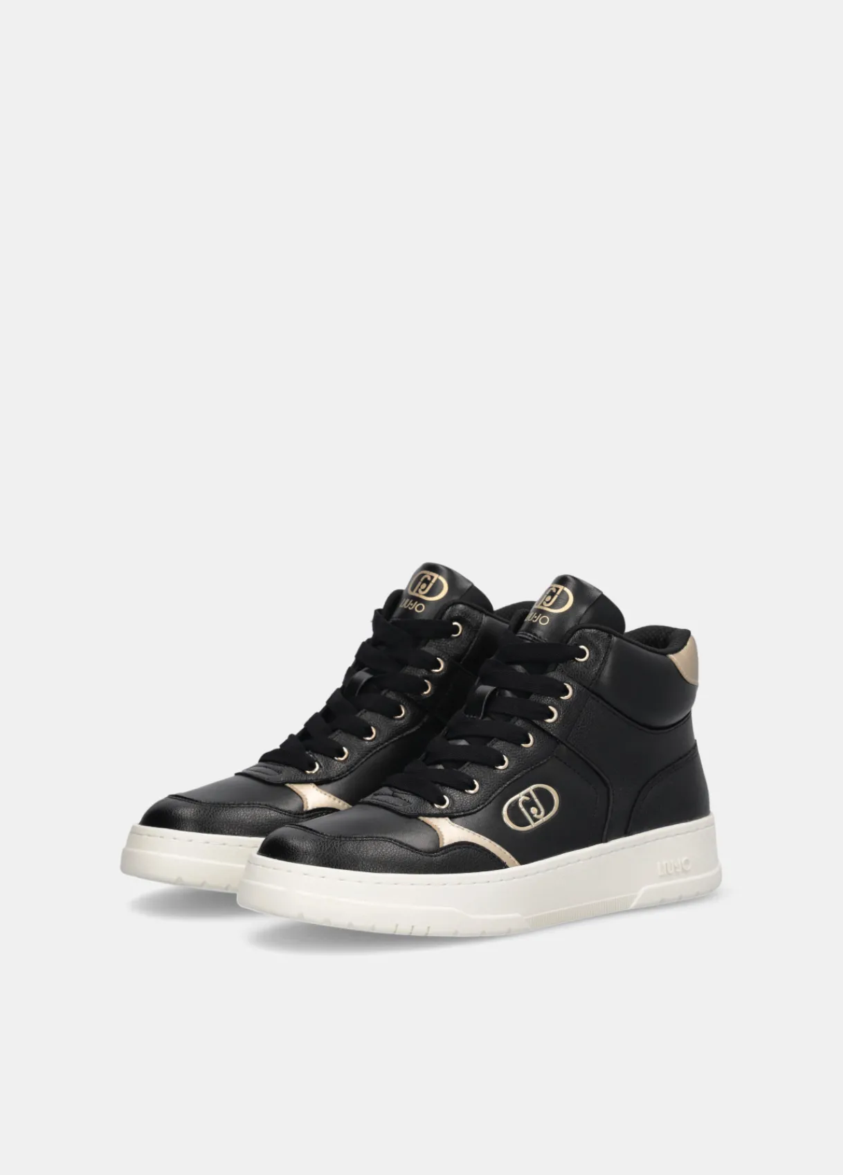 Liu Jo Sneakers modèle basket en cuir|Femme Sneakers