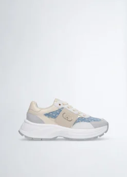 Liu Jo Sneakers monogramme en daim|Femme Sneakers