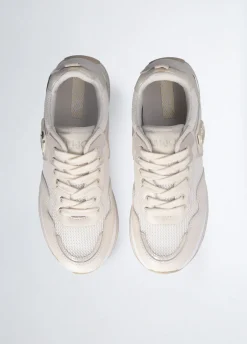 Liu Jo Sneakers plateforme en cuir et mesh|Femme Sneakers