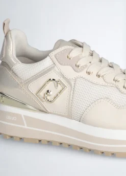 Liu Jo Sneakers plateforme en cuir et mesh|Femme Sneakers