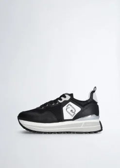 Liu Jo Sneakers plateforme en cuir et mesh|Femme Sneakers