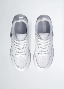 Liu Jo Sneakers plateforme en cuir et mesh|Femme Sneakers