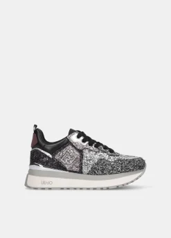 Liu Jo Sneakers plateforme glitter|Femme Sneakers