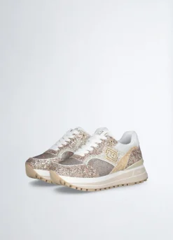 Liu Jo Sneakers platefme glitter|Femme Sneakers