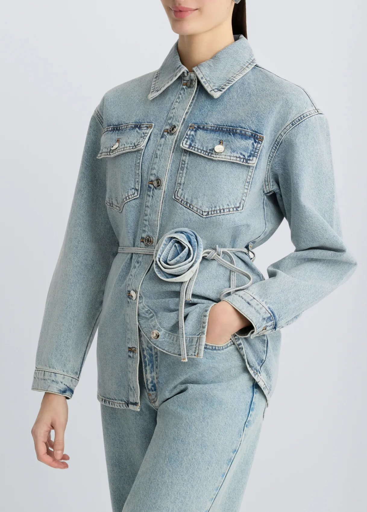Liu Jo Surchemise en denim|Femme Vestes