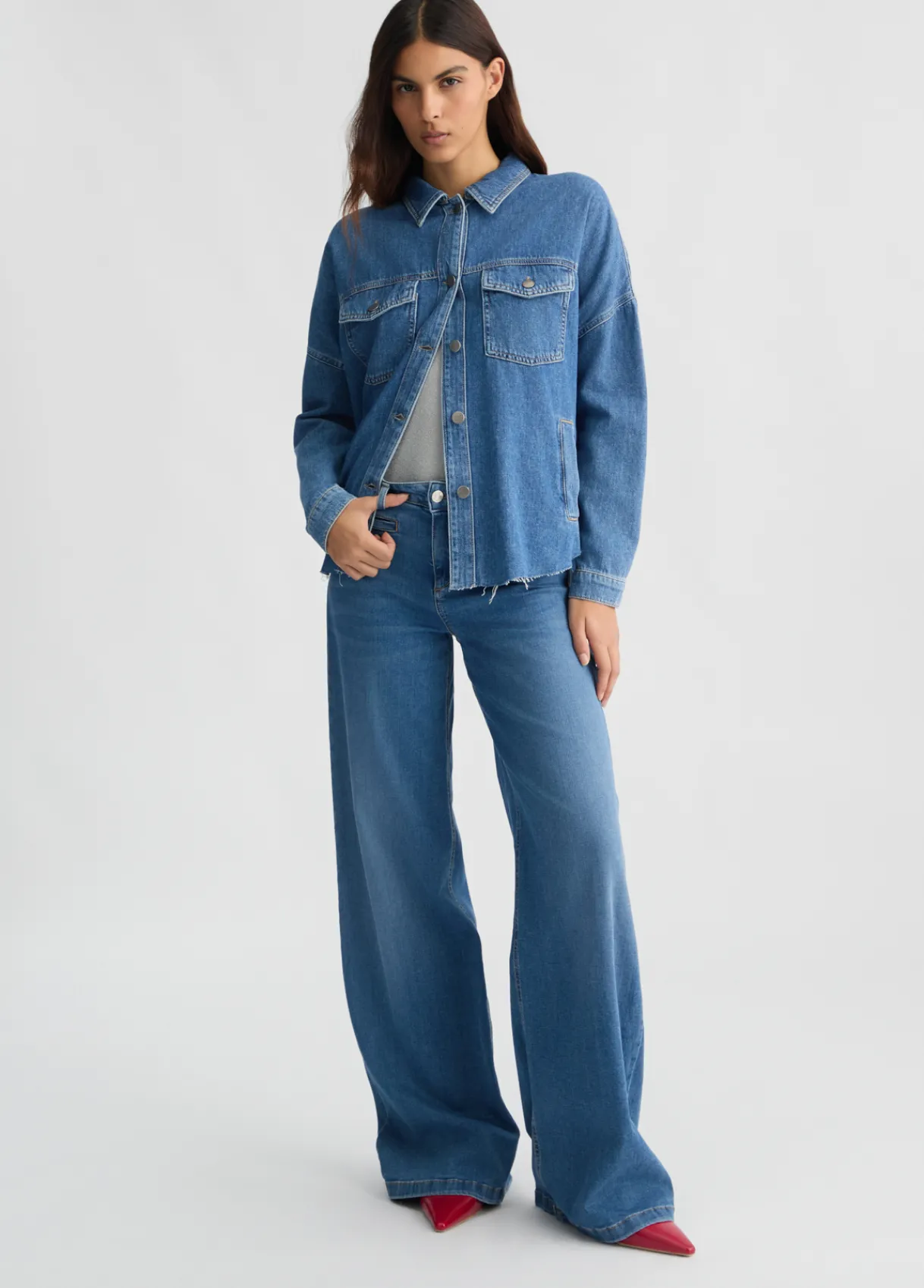 Liu Jo Surchemise en denim|Femme Vestes