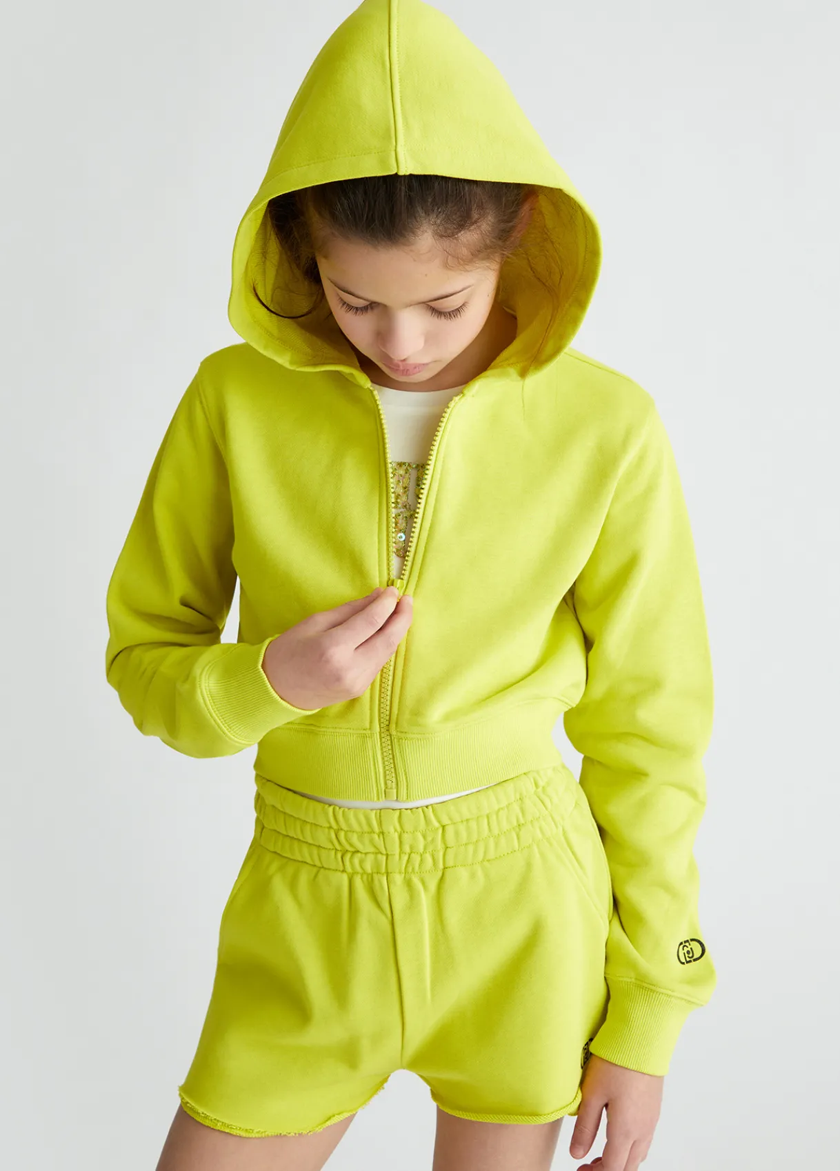Liu Jo Sweat à capuche et zip|Enfant Pull Et Sweatshirts