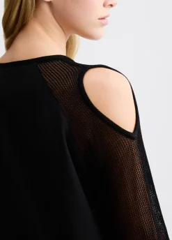 Liu Jo Sweat à découpes|Femme Sweat-Shirts|Vêtements De Sport
