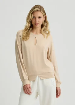 Liu Jo Sweat avec logo et strass|Femme Sweat-Shirts|Vêtements De Sport