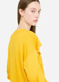 Liu Jo Sweat avec ruches|Femme Sweat-Shirts|Vêtements De Sport