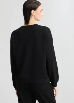 Liu Jo Sweat avec strass|Femme Sweat-Shirts|Vêtements De Sport