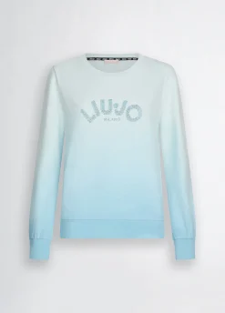 Liu Jo Sweat avec strass|Femme Sweat-Shirts|Vêtements De Sport