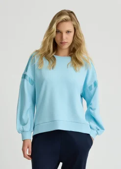 Liu Jo Sweat avec strass|Femme Sweat-Shirts|Vêtements De Sport