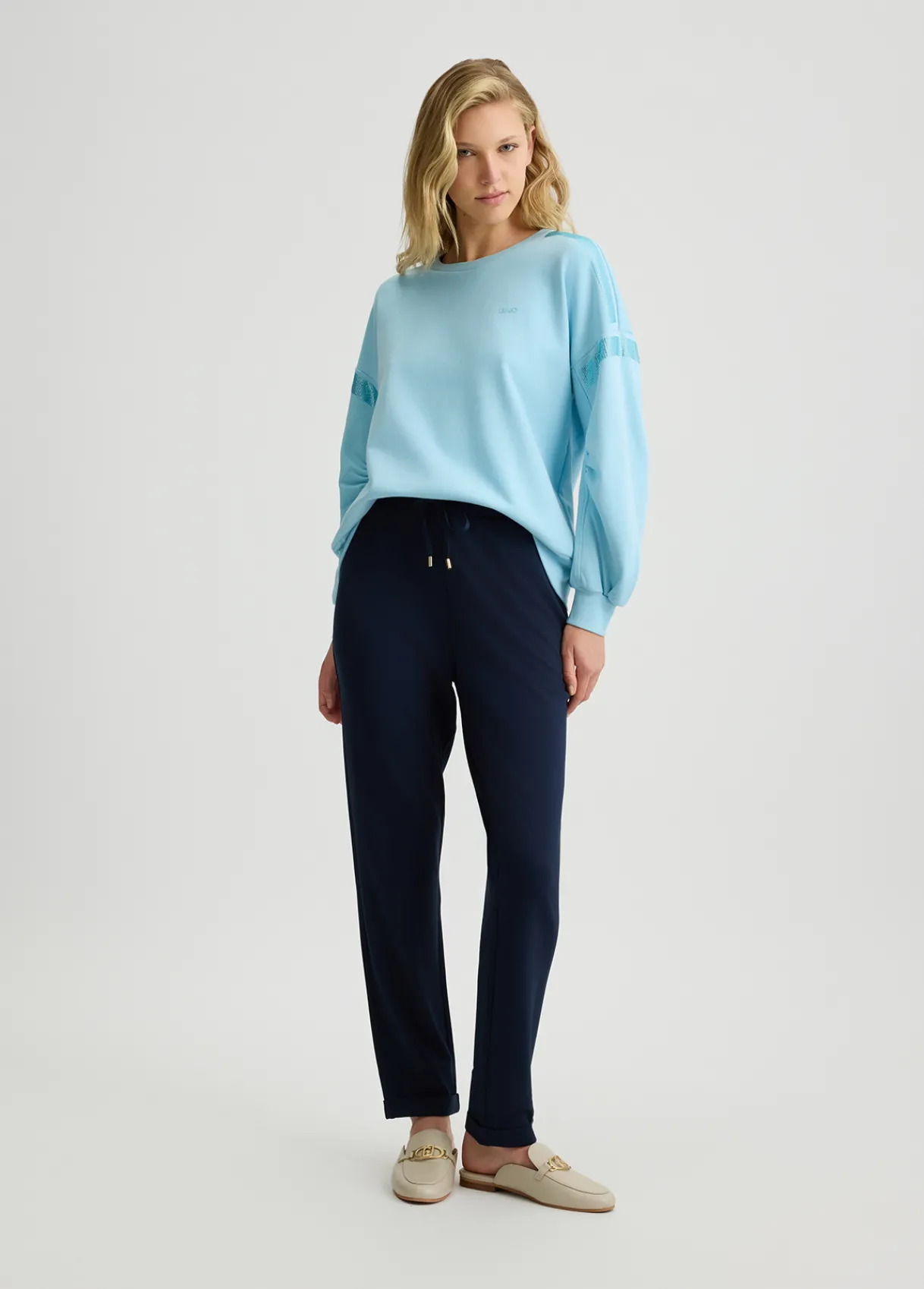 Liu Jo Sweat avec strass|Femme Sweat-Shirts|Vêtements De Sport
