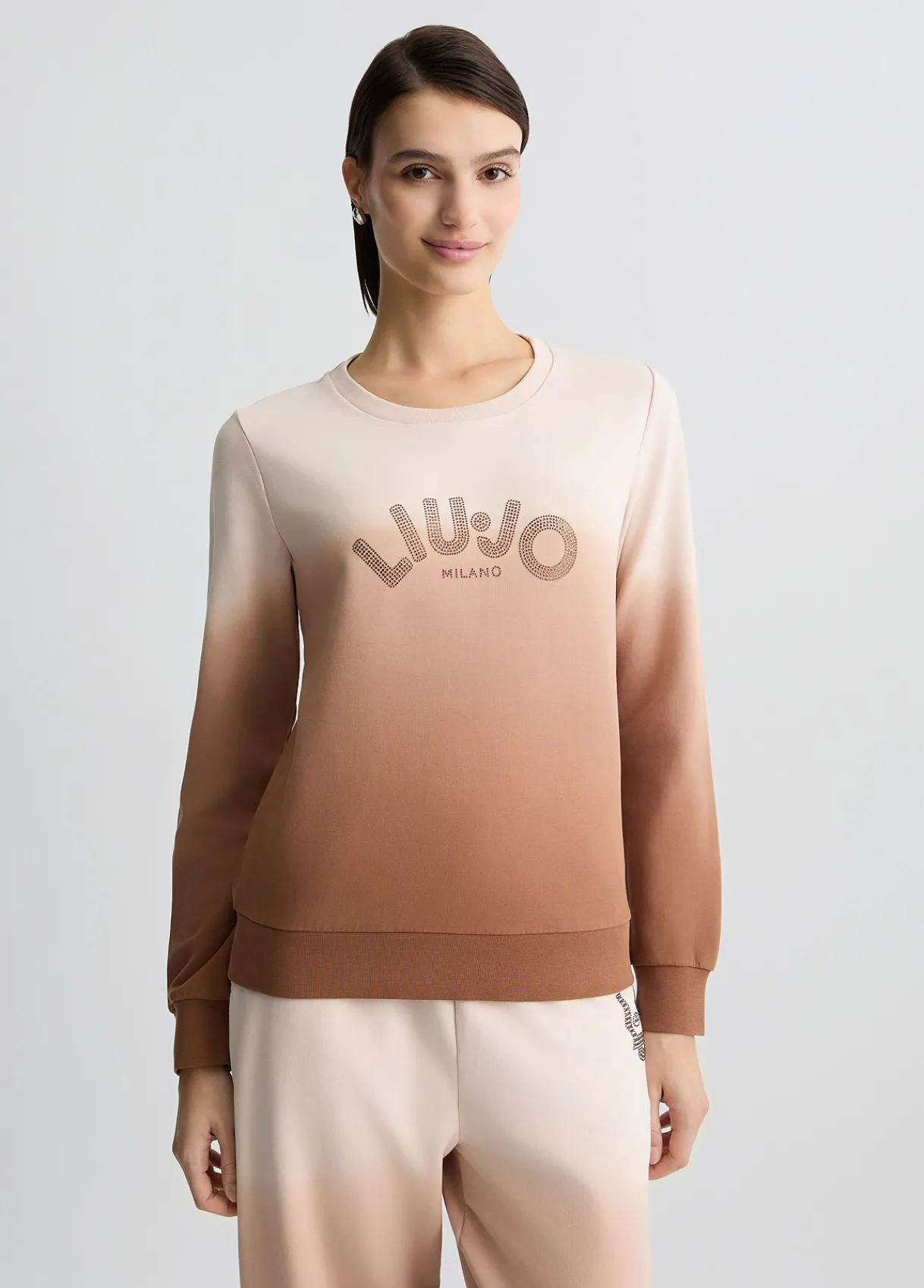 Liu Jo Sweat avec strass|Femme Sweat-Shirts|Vêtements De Sport
