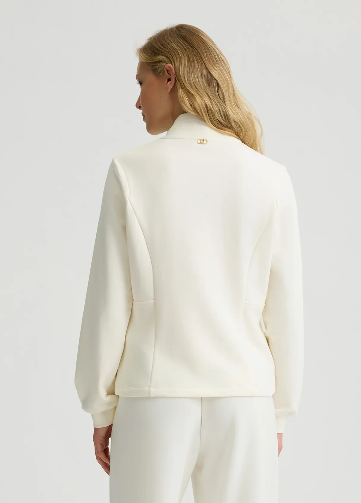 Liu Jo Sweat avec zip et strass|Femme Sweat-Shirts|Vêtements De Sport