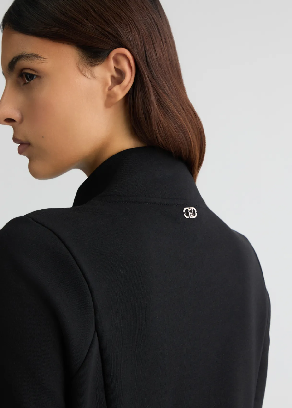Liu Jo Sweat avec zip et strass|Femme Sweat-Shirts