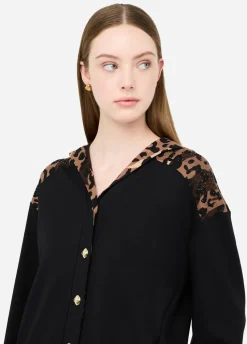 Liu Jo Sweat-shirt avec boutons|Femme Vêtements De Sport