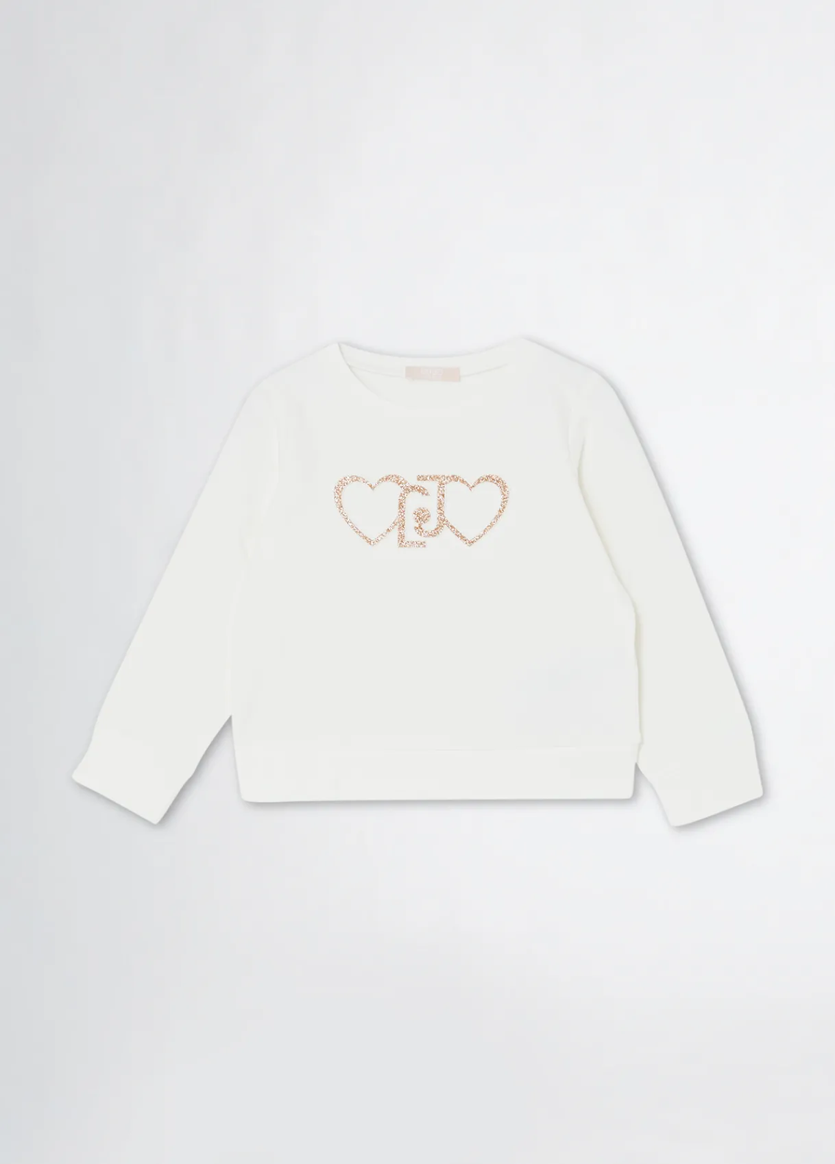 Liu Jo Sweat-shirt avec cœurs|Enfant T-Shirts