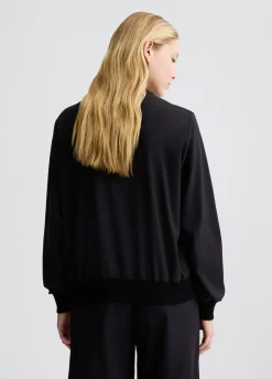 Liu Jo Sweat-shirt avec empiècements en résille|Femme Sweat-Shirts|Vêtements De Sport