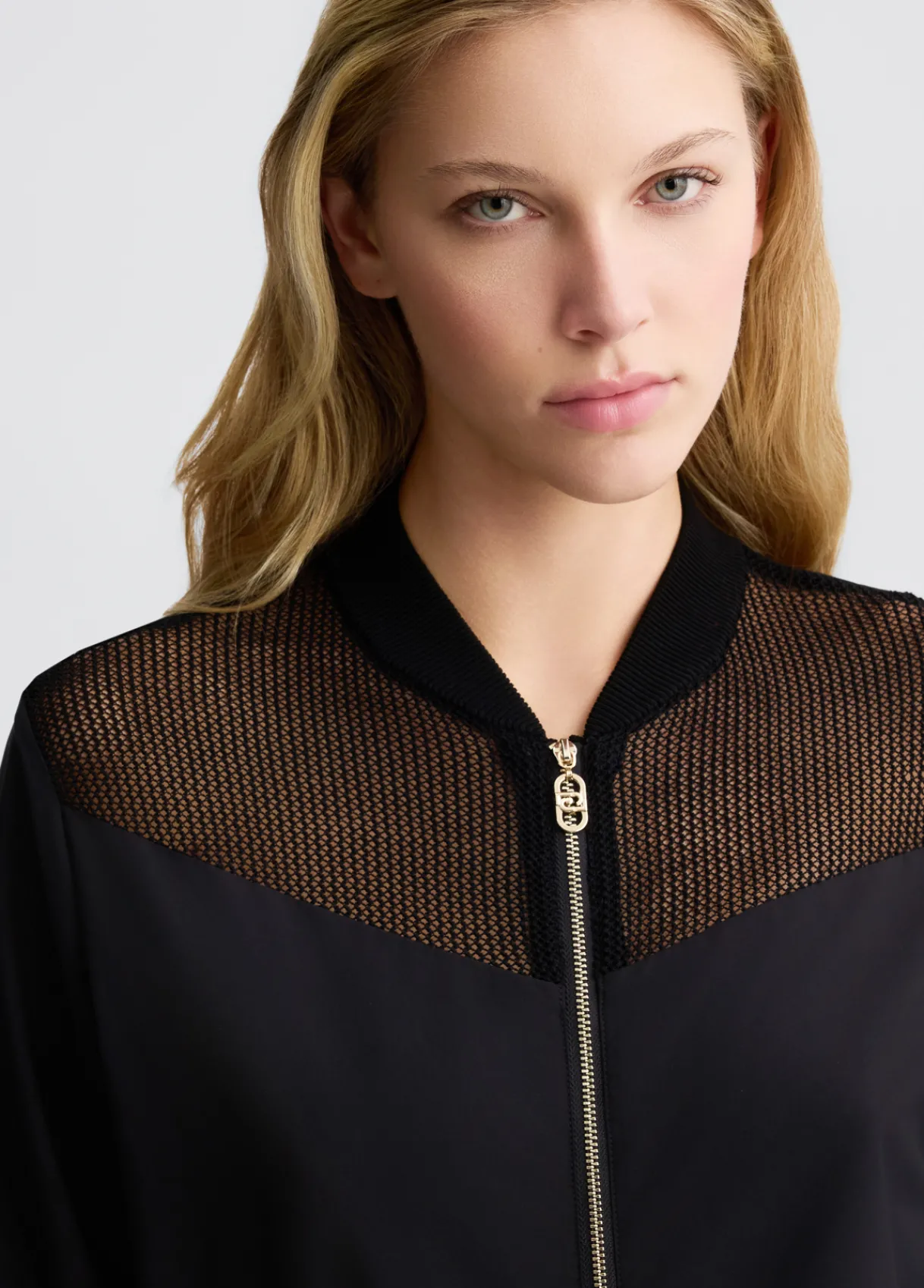 Liu Jo Sweat-shirt avec empiècements en résille|Femme Sweat-Shirts|Vêtements De Sport