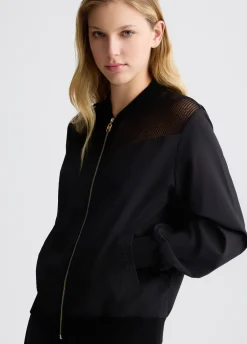 Liu Jo Sweat-shirt avec empiècements en résille|Femme Sweat-Shirts|Vêtements De Sport