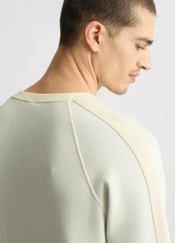 Liu Jo Sweat-shirt avec inserts en maille|Homme Pulls Et Sweaters