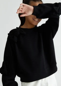Liu Jo Sweat-shirt avec nœuds|Enfant Pull Et Sweatshirts