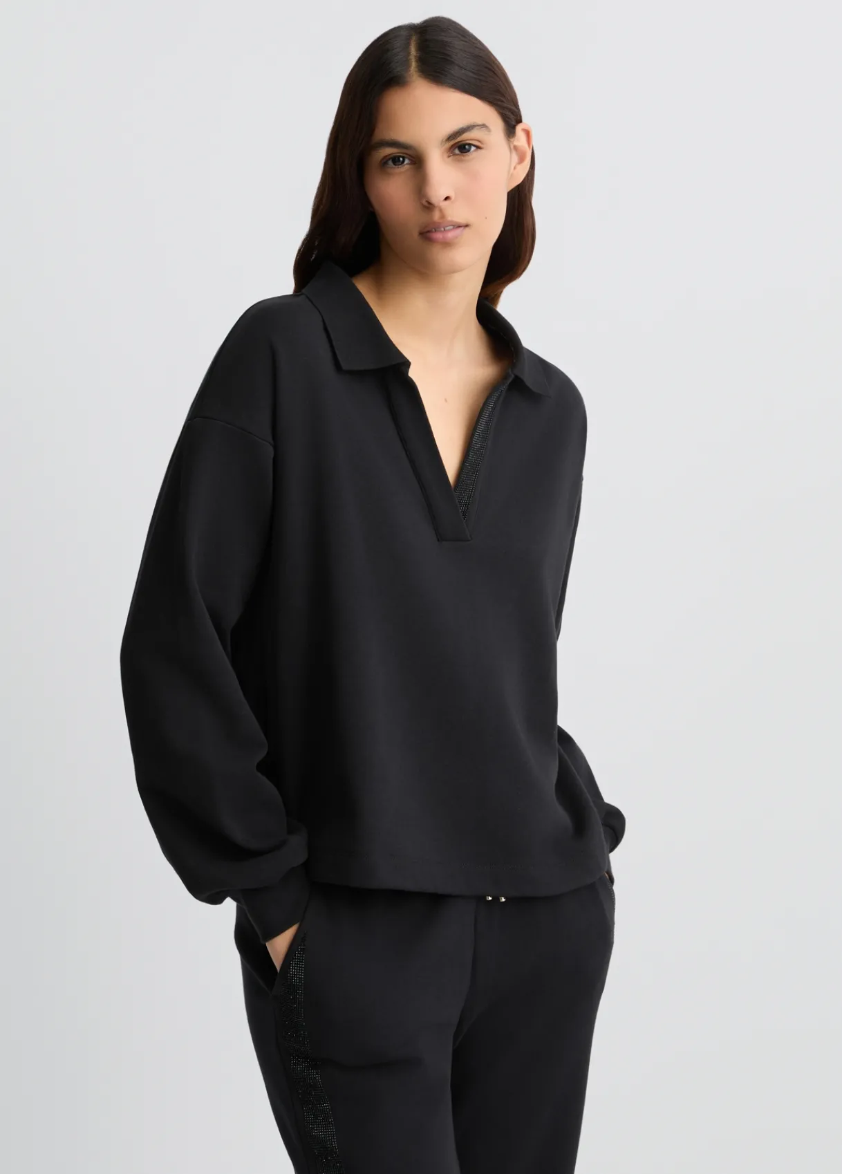 Liu Jo Sweat-shirt avec strass|Femme Sweat-Shirts|Vêtements De Sport