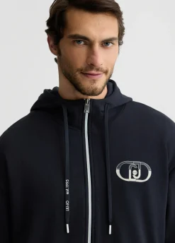 Liu Jo Sweat-shirt avec zip et capuche|Homme Sweat-Shirts