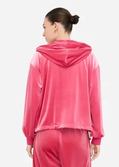 Liu Jo Sweat-shirt en chenille avec capuche|Femme Sweat-Shirts|Vêtements De Sport