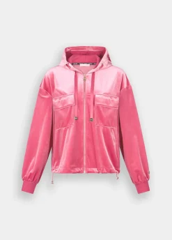Liu Jo Sweat-shirt en chenille avec capuche|Femme Sweat-Shirts|Vêtements De Sport
