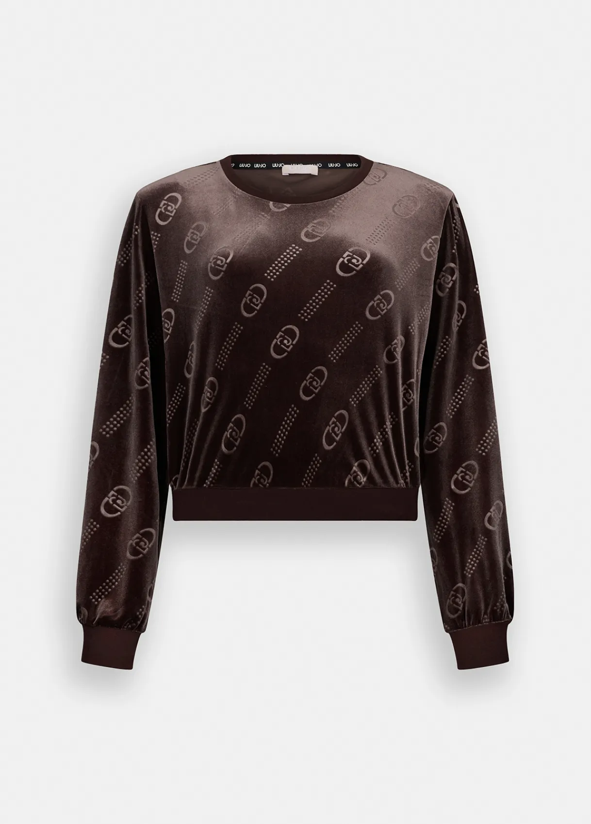 Liu Jo Sweat-shirt en chenille avec logo|Femme Vêtements De Sport