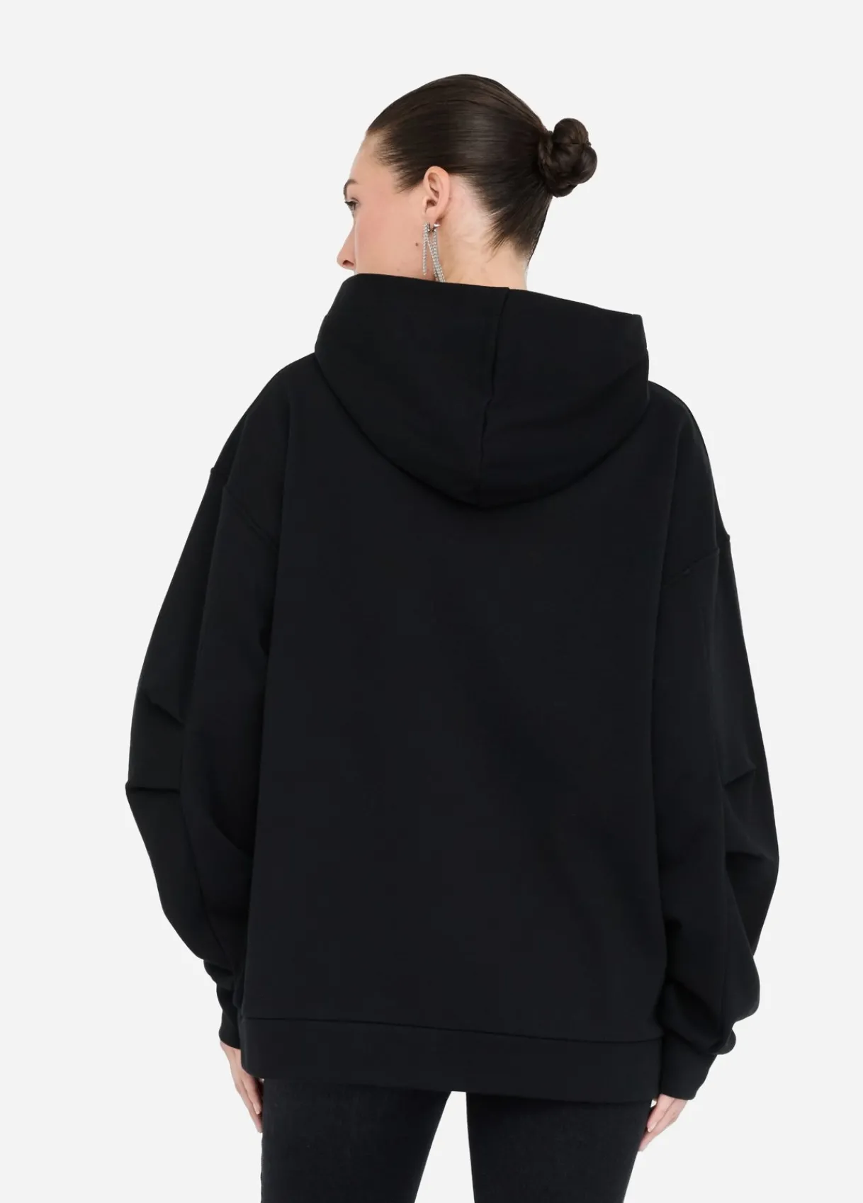 Liu Jo Sweat-shirt en coton avec strass|Femme Sweat-Shirts