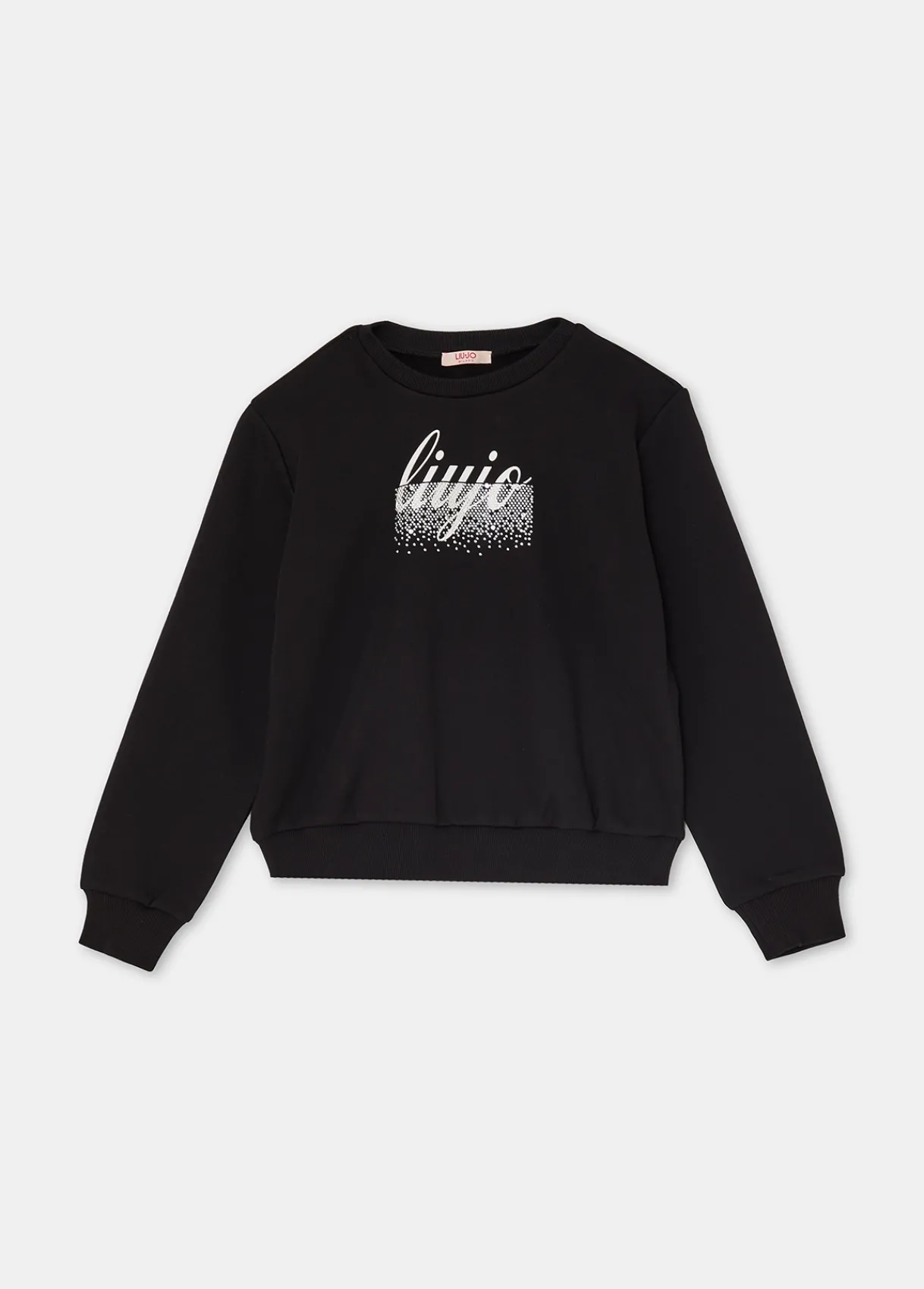 Liu Jo Sweat-shirt en coton avec logo|Enfant Pull Et Sweatshirts