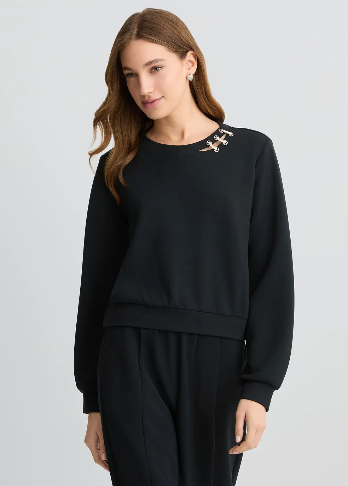 Liu Jo Sweat-shirt en néoprène|Femme Sweat-Shirts|Vêtements De Sport